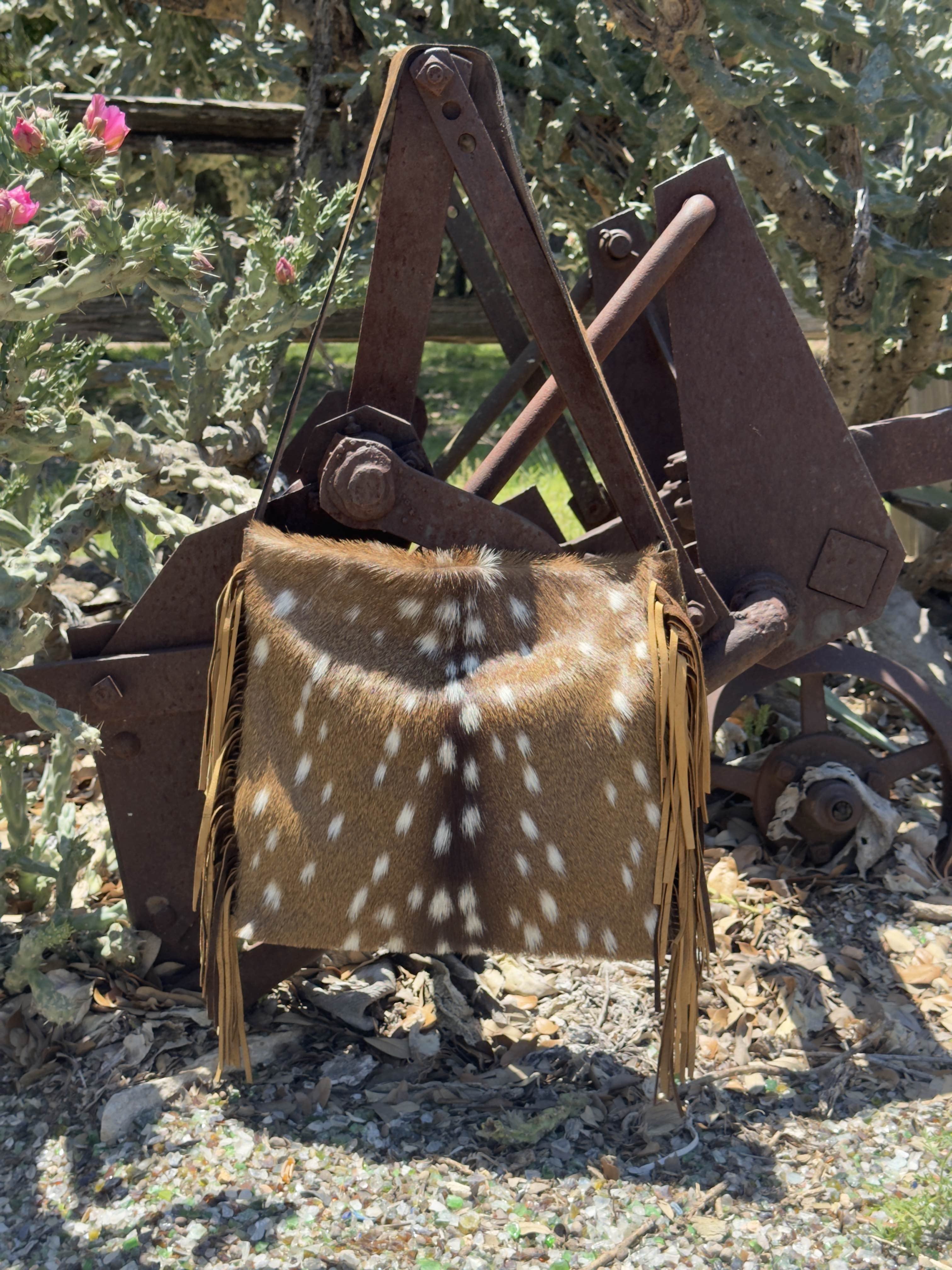 Medium Axis Bag With Fringe