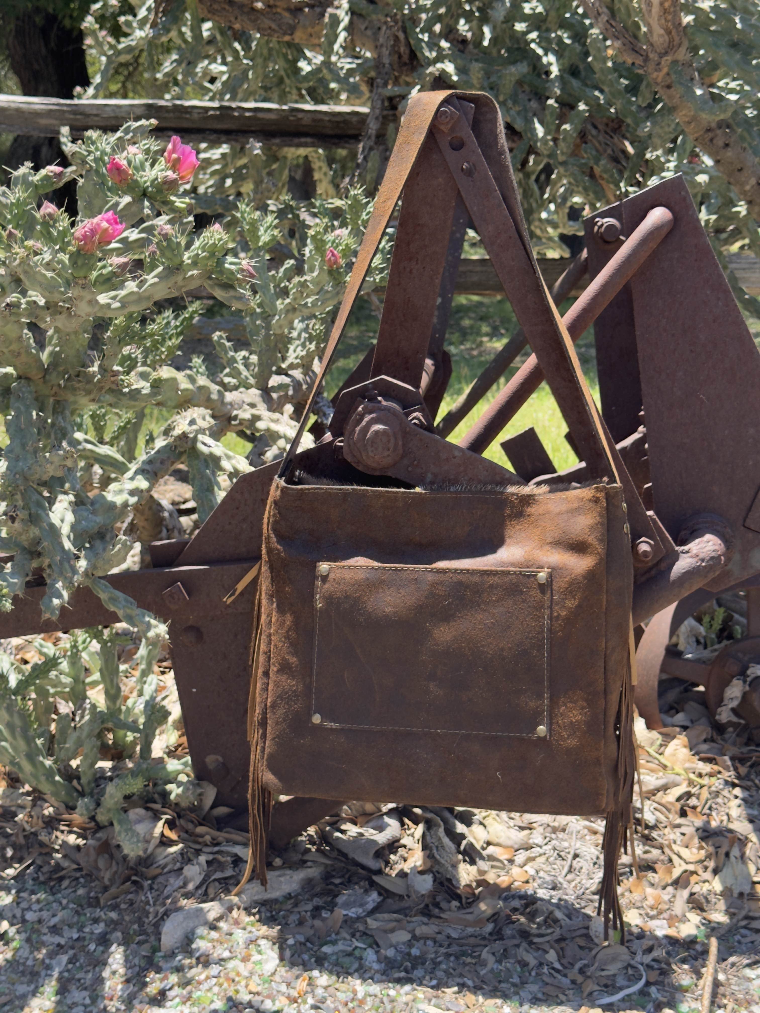 Medium Axis Bag With Fringe